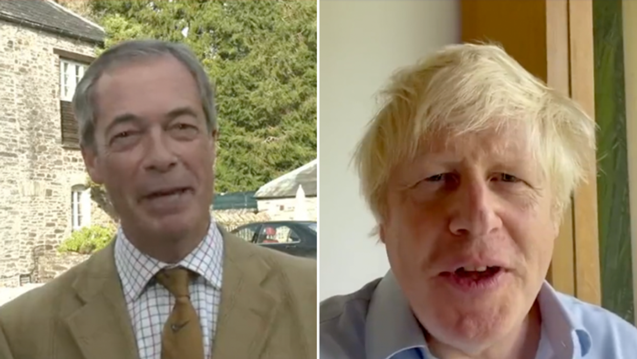 Nigel Farage heralds GB News’ Boris Johnson signing as he bids to ‘change narrative’ with ex-PM