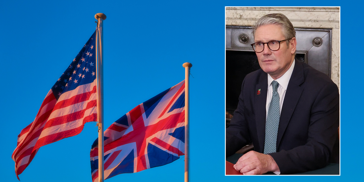 NextImg:USA is three times more important to the UK than the EU’s number one economy Germany as Starmer is slammed for prioritising EU
