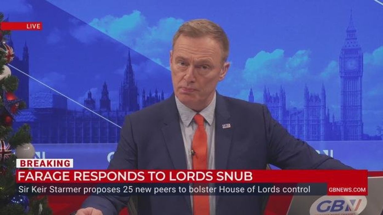 Nigel Farage says Keir Starmer ‘determined to crush dissent' over Reform's House of Lords snub