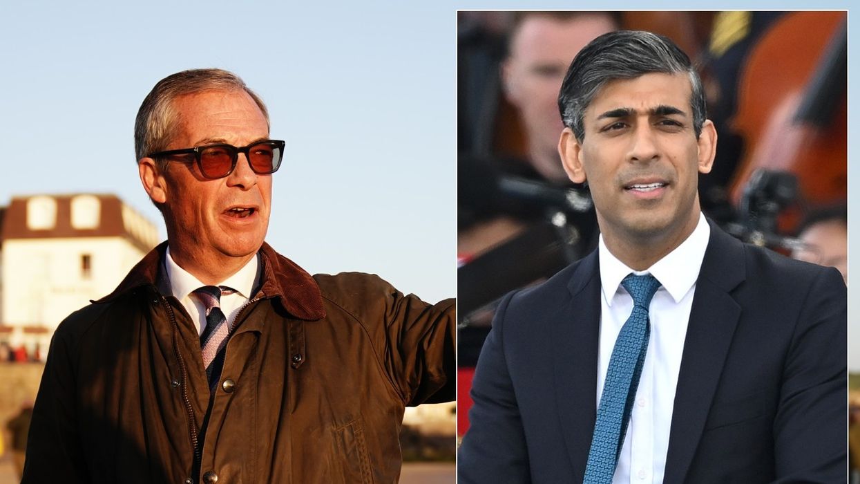 Nigel Farage/Rishi Sunak