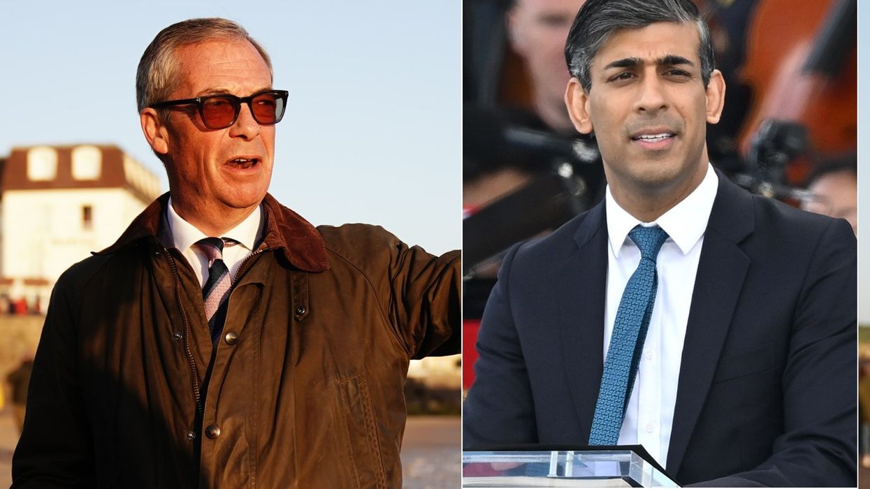 Nigel Farage/Rishi Sunak