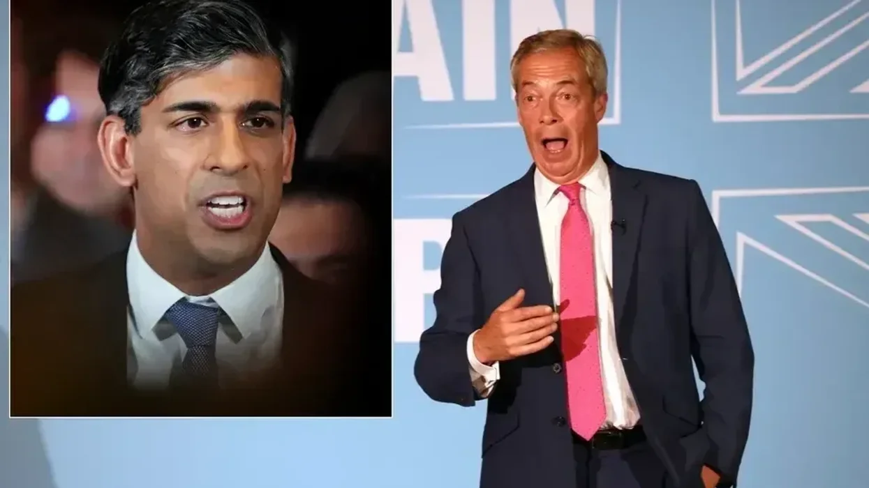 Nigel Farage/Rishi Sunak