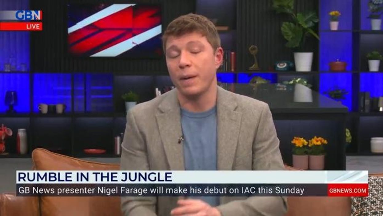 ‘In his element!’ Stanley Johnson backs Nigel Farage for I’m a Celeb success as he hails GB News star’s ‘determination’