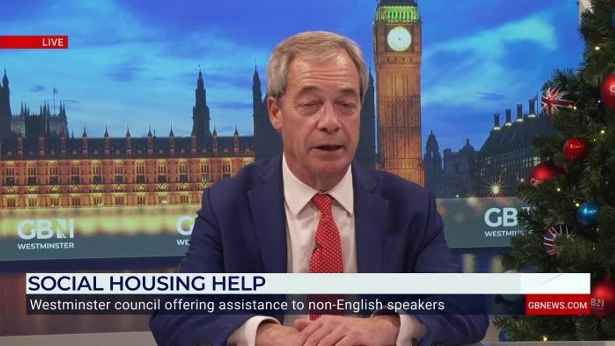 Nigel Farage's fumes at the number of migrants living in social housing