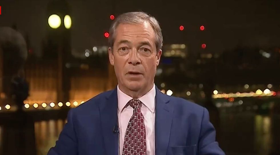 Nigel Farage said he felt the news of the scandal %22very personally%22.