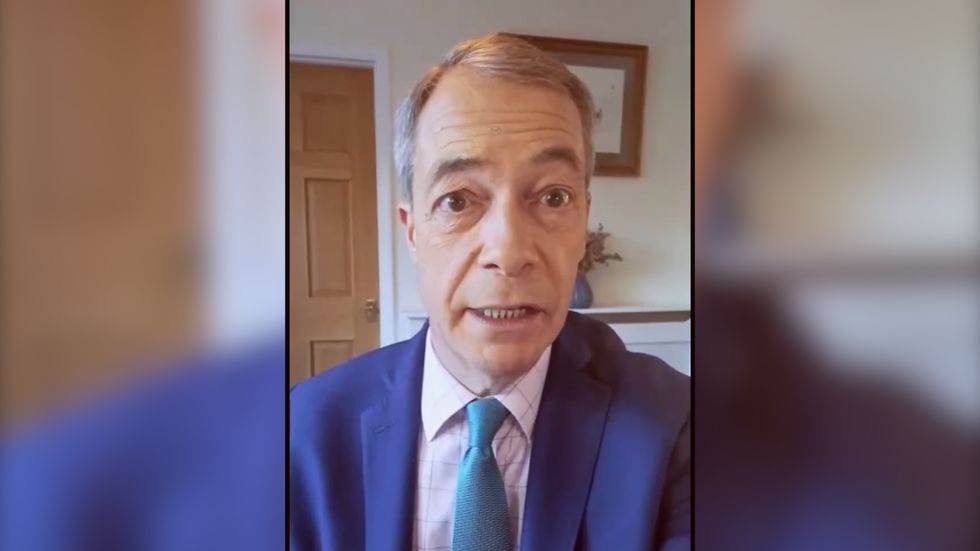 Nigel Farage said \u201cWe need a leader that stands up and says, \u2018enough\u2019.\u201d