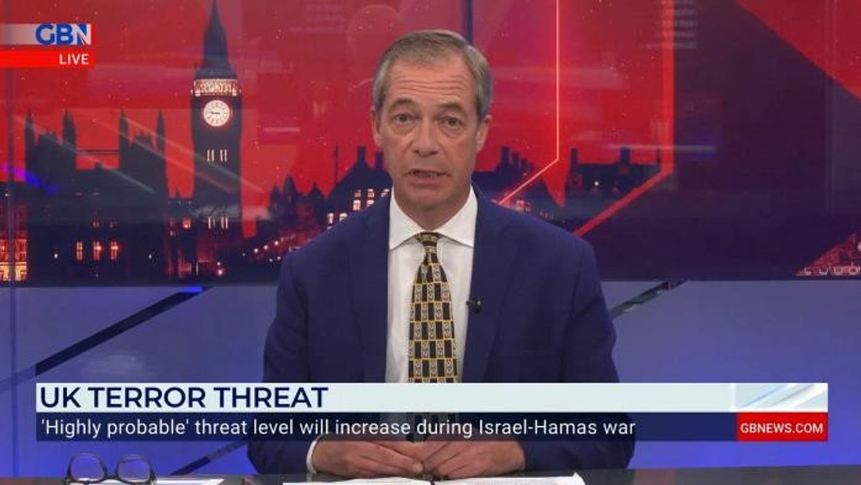 ‘Somewhat ridiculous’: Nigel Farage left ’surprised’ by UK terror threat level amid Israel-Hamas war