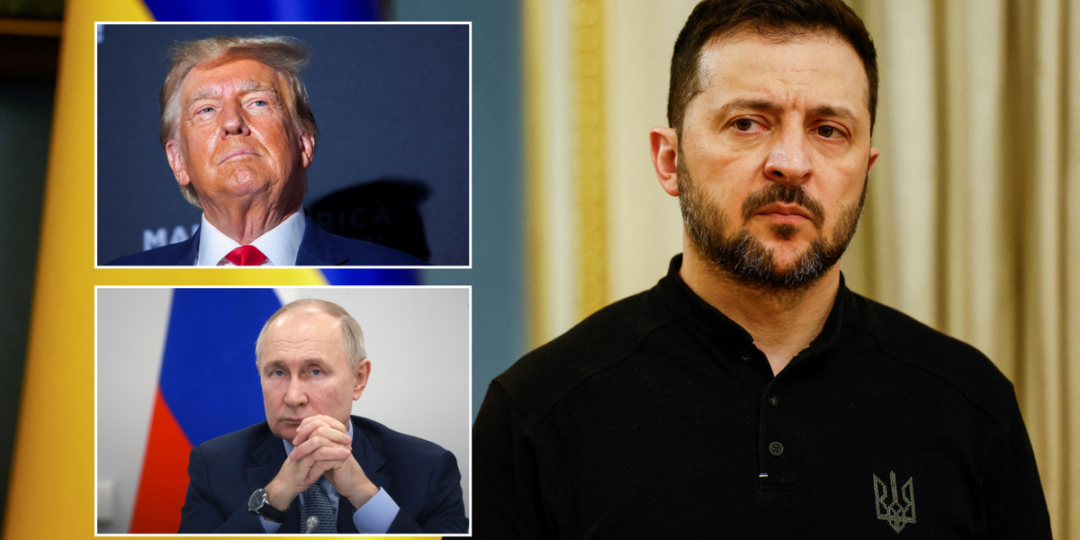 NextImg:Zelensky will not accept any deal made between Trump and Putin if Ukraine isn't involved in negotiations