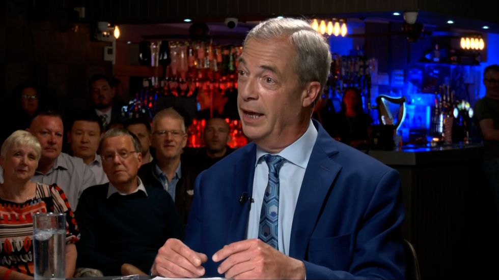 Nigel Farage says he wants a Prime Minister who will champion the opportunities of Brexit.