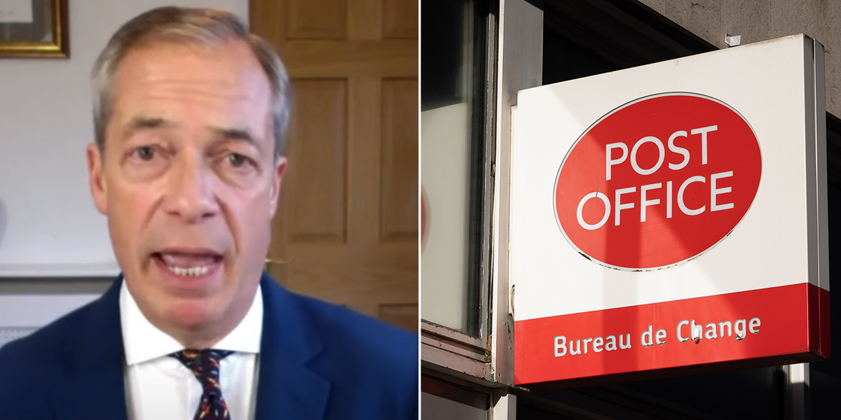 NextImg:Nigel Farage likens Post Office scandal to debanking saga as ‘gulf’ in Britain exposed