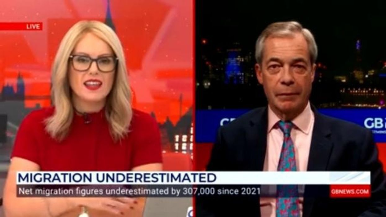 Nigel Farage says ‘exploding’ population has made ALL Britons poorer as he takes aim at Keir Starmer