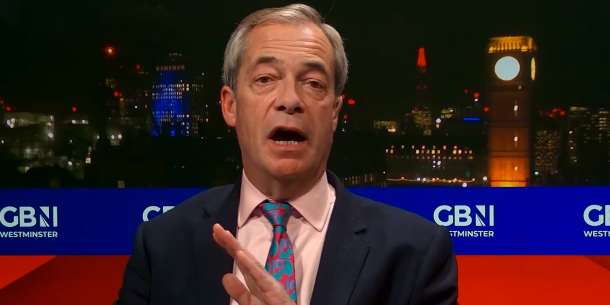 NextImg:Nigel Farage says ‘exploding’ population has made ALL Britons ‘poorer’ as he takes aim at Keir Starmer