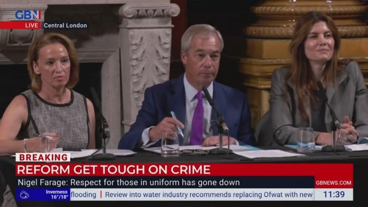 Reform UK council leader says police should be able to 'shoot people if necessary' as party launches crime crackdown