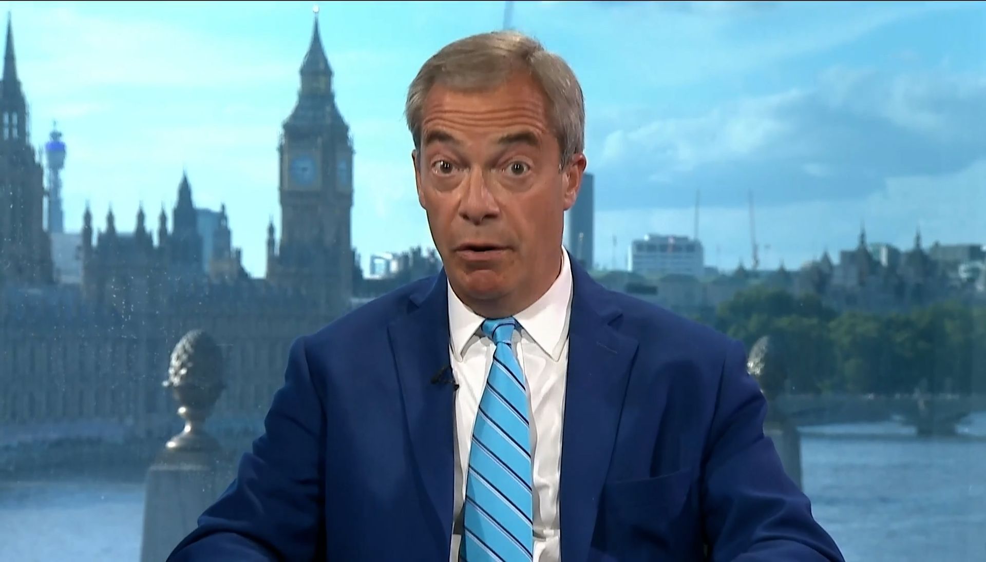 Nigel Farage says the moves by Rishi Sunak and Sajid Javid may be the 'light at the end of the tunnel'.