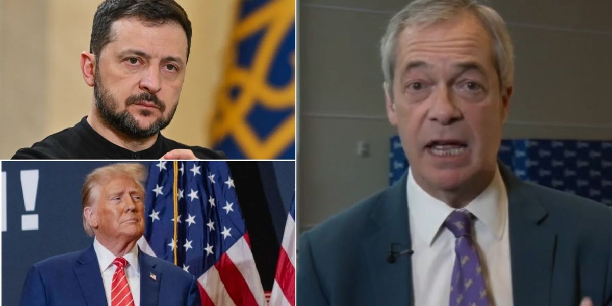 NextImg:Reform UK leader Nigel Farage claims Zelensky 'is not a dictator' after Donald Trump criticism