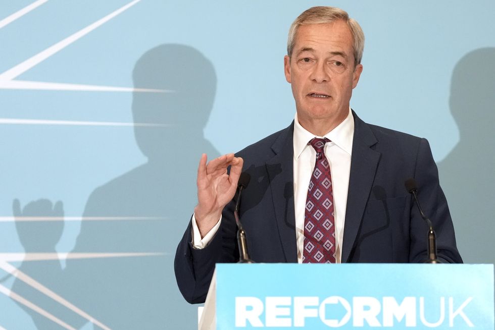 Nigel Farage sent his letter to the Prime Minister's independent ethics adviser this evening
