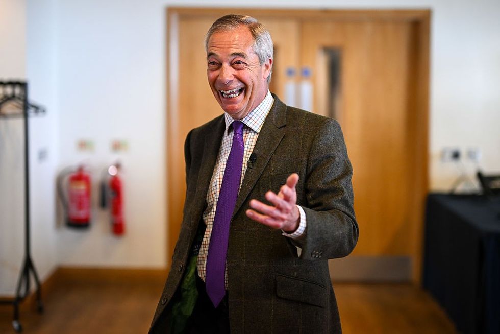 Nigel Farage sent his letter to the Prime Minister's independent ethics adviser