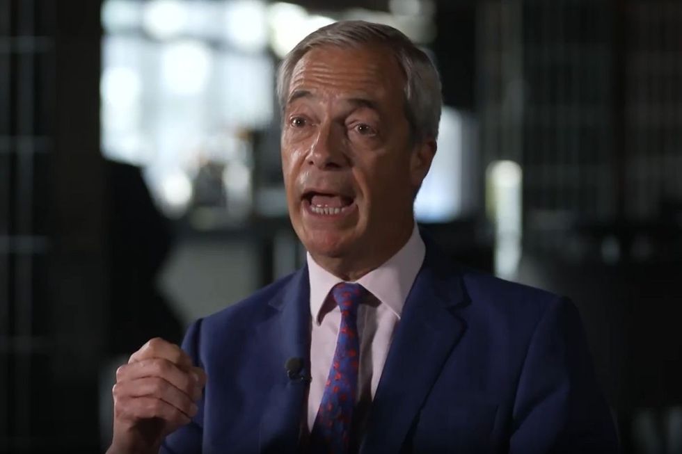 Nigel Farage sits down with Katherine Forster to discuss the migrant crisis