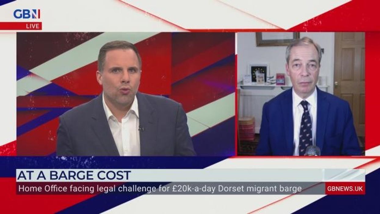 Nigel Farage eviscerates migrant barge plan as taxpayers prepare to pick up the bill - 'We're going to be overwhelmed!'