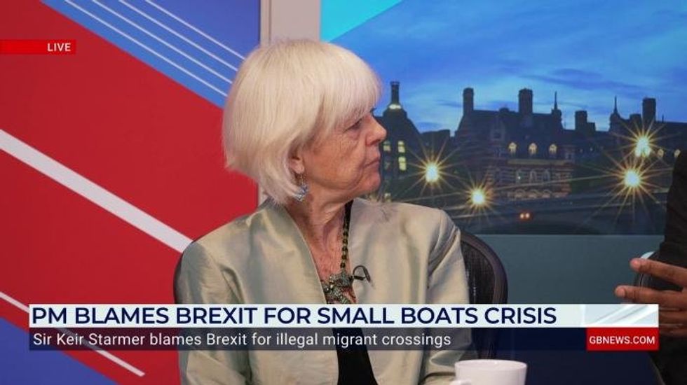 Nigel Farage snaps at GB News guest defending Labour's migrant returns deal: 'We are still losers!'