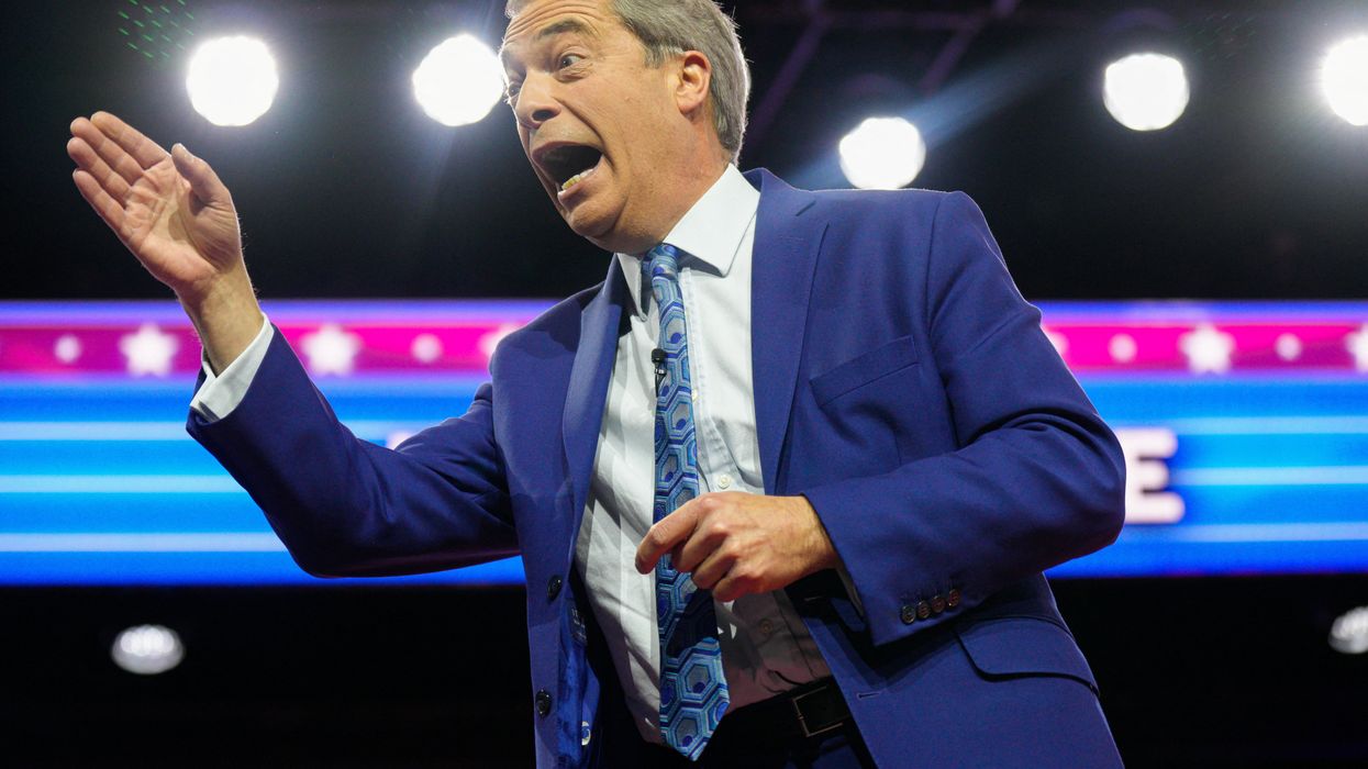 Nigel Farage speak at the Conservative Political Action Conference (CPAC) in the United States