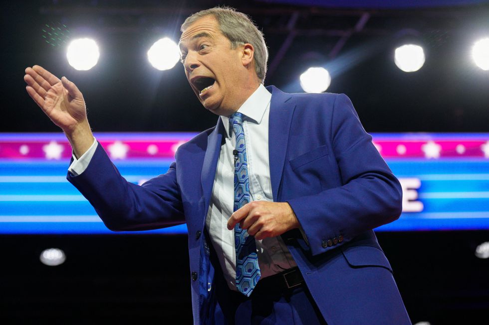 Nigel Farage speak at the Conservative Political Action Conference (CPAC) in the United States