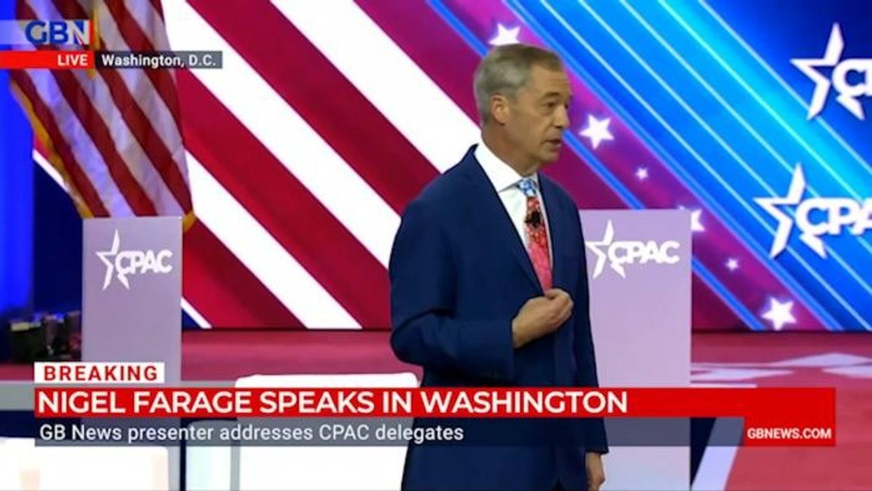'We've allowed an extremist fringe to bully us!' Nigel Farage fumes at CPAC