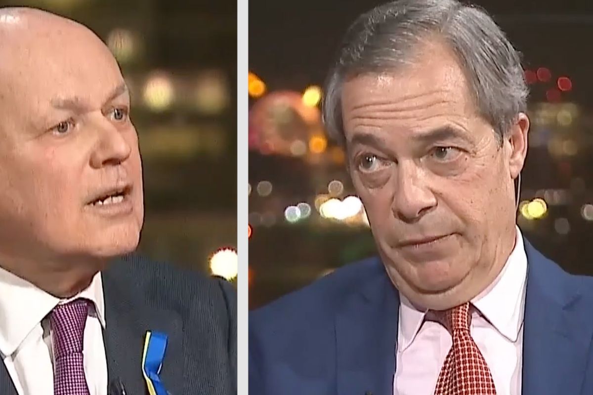 Nigel Farage speaks to Iain Duncan Smith on GB News