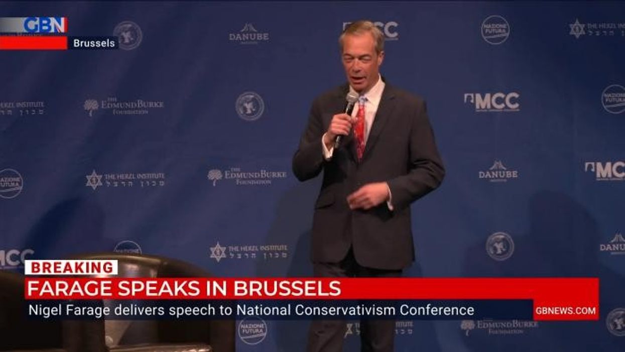 Exposed: Brussels mayor who tried to 'cancel' Nigel Farage speech hosted ultra-radical Iranian and Russian officials
