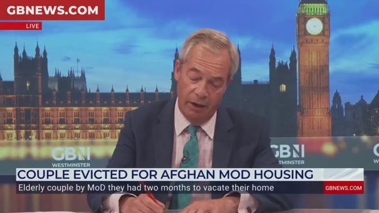 Nigel Farage staggered as pensioner opens up on ‘unbelievable stress’ after ‘being evicted for Afghans’