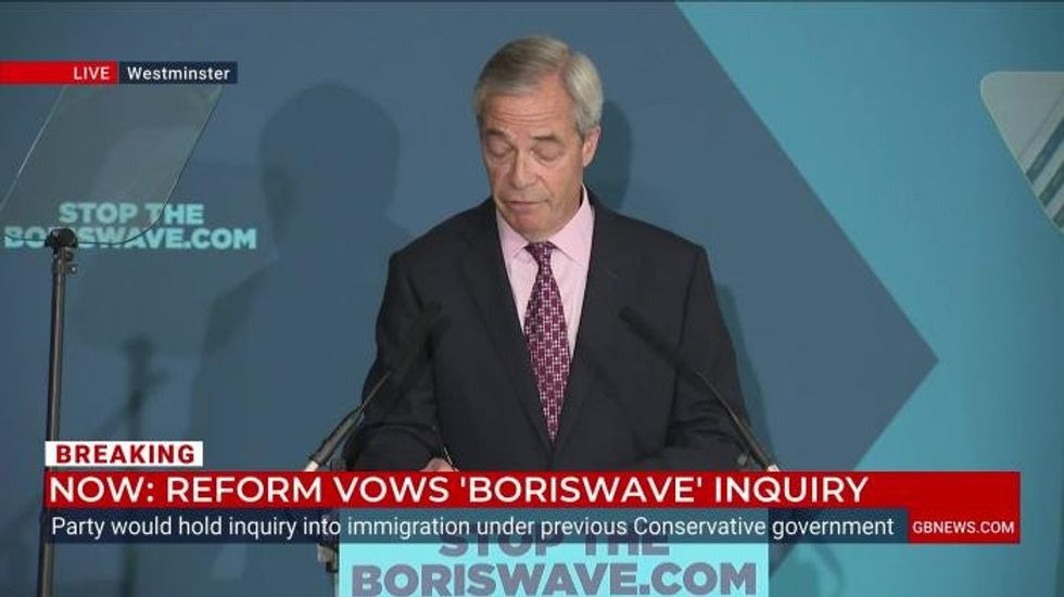 Nigel Farage vows to ban asylum seekers with HIV from receiving NHS treatment