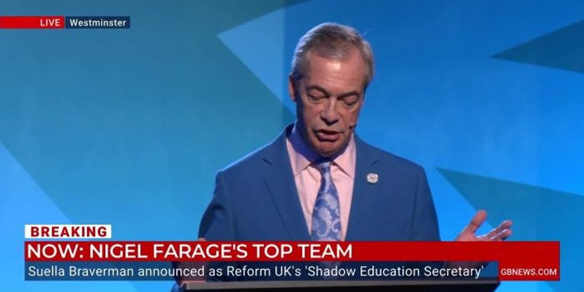 Nigel Farage tells GB News ‘this is just the beginning’ as Christopher Hope quizzes Reform leader on Shadow Cabinet Nigel Farage tells GB News ‘this is just the beginning’ as Christopher Hope quizzes Reform leader on Shadow Cabinet