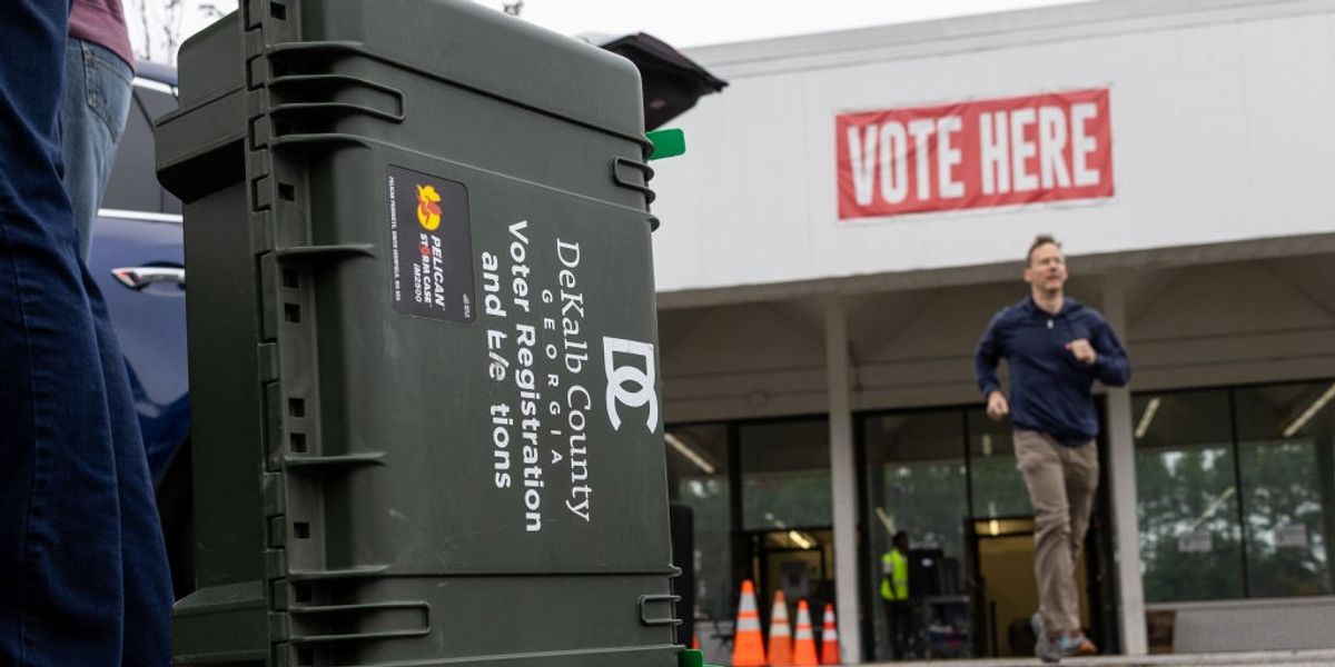 NextImg:US Election: Chaos erupts in key state as voting suspended due to bomb threats