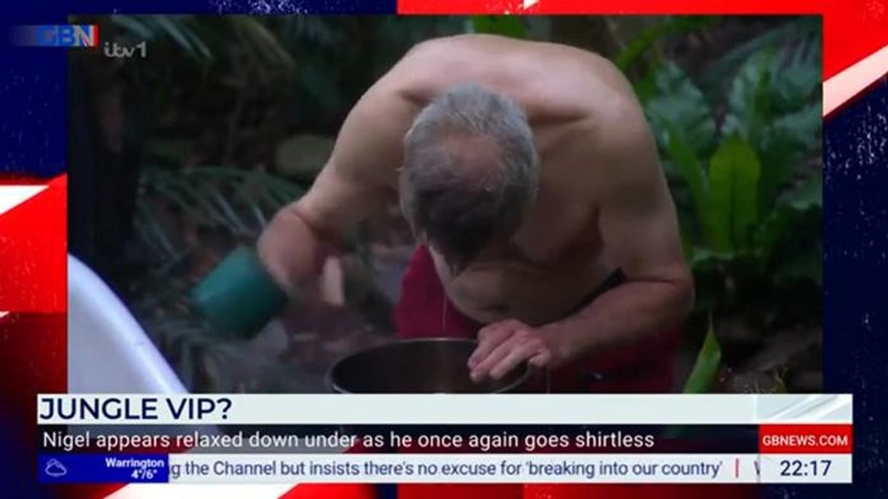 ITV bosses 'cut Nigel Farage talking about Trump' from I'm a Celeb as GB News star sees airtime 'limited'