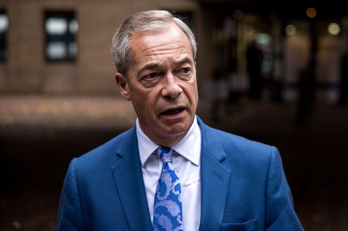 Nigel Farage will not attend PMQs in the chamber until he is next called to his feet.