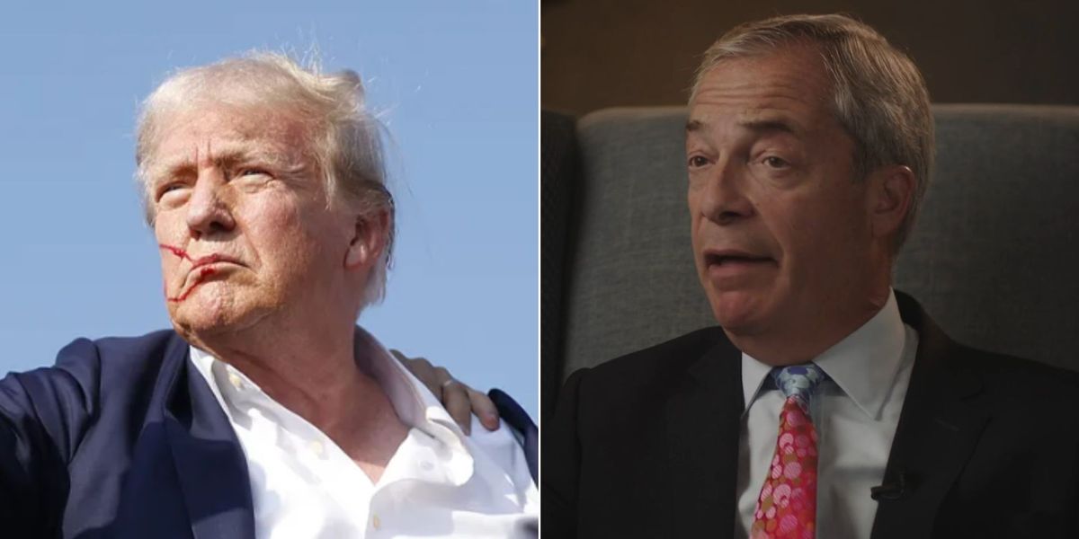 NextImg:Nigel Farage 'worried about Trump's confidence' following second shooting attempt