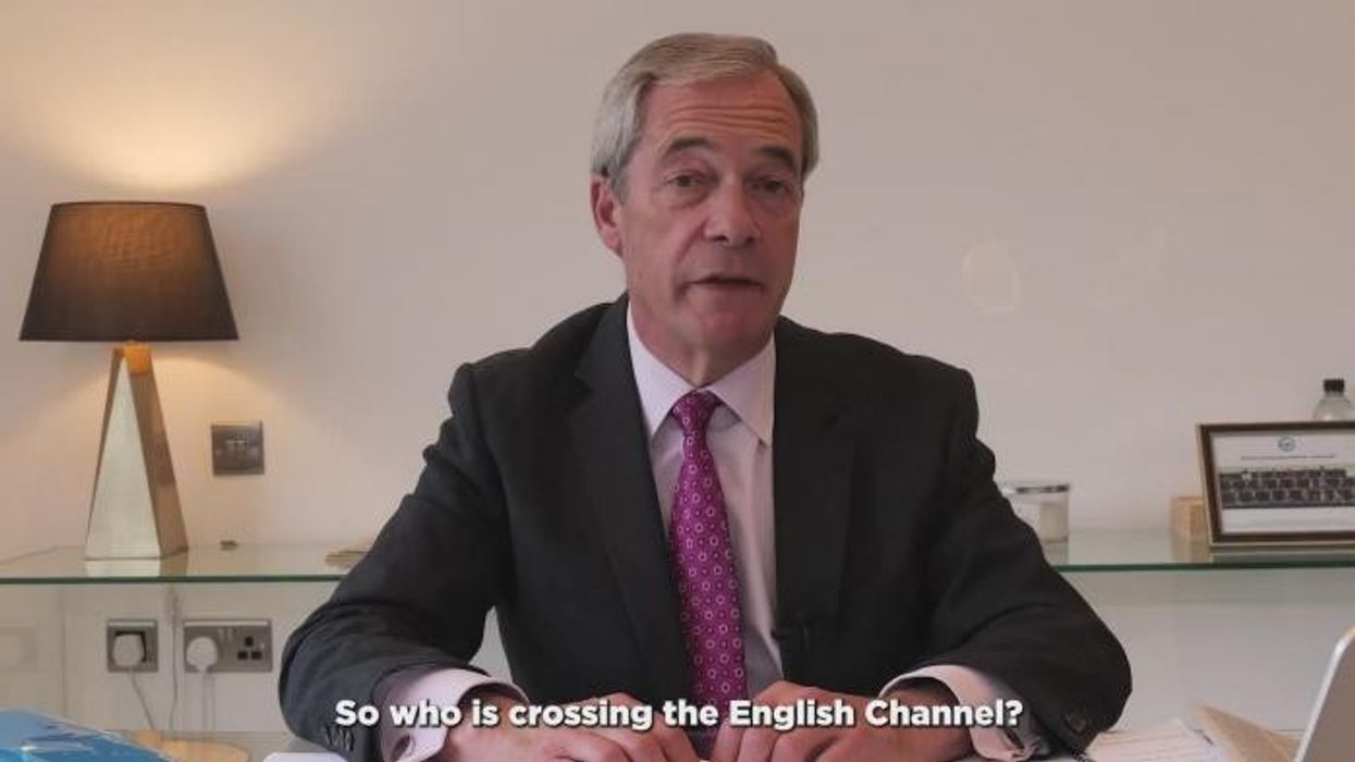 ‘Would you feel safe living next door to this man?’ Nigel Farage despairs as gun-wielding migrant prepares to cross Channel: ‘Here by the weekend!’