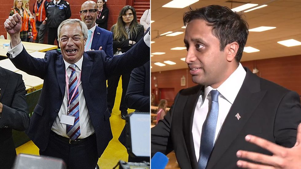 Nigel Farage, Zia Yusuf