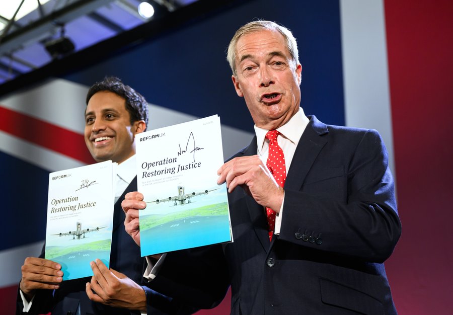 Nigel Farage, Zia Yusuf