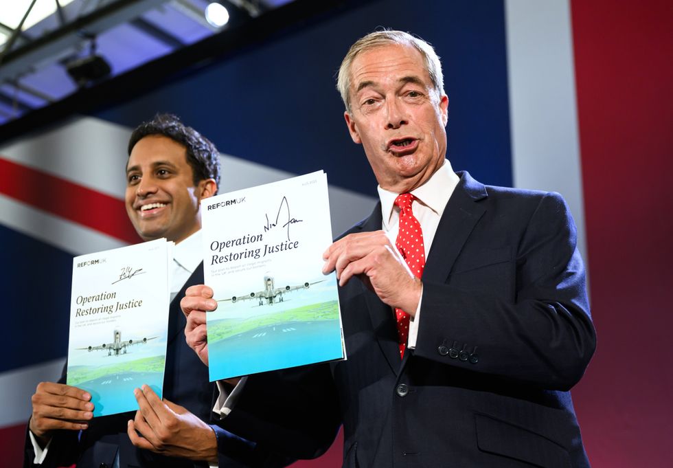 Nigel Farage, Zia Yusuf