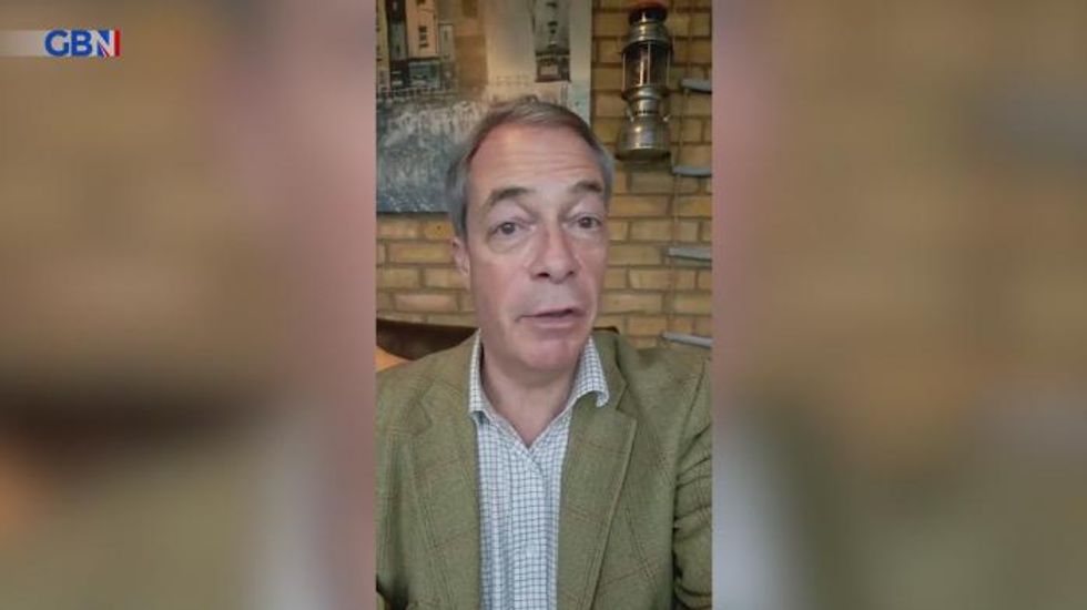 Nigel Farage SLAMS civil servant in charge of stopping migrant crossings who received CBE from King - ‘Reward for failure!’