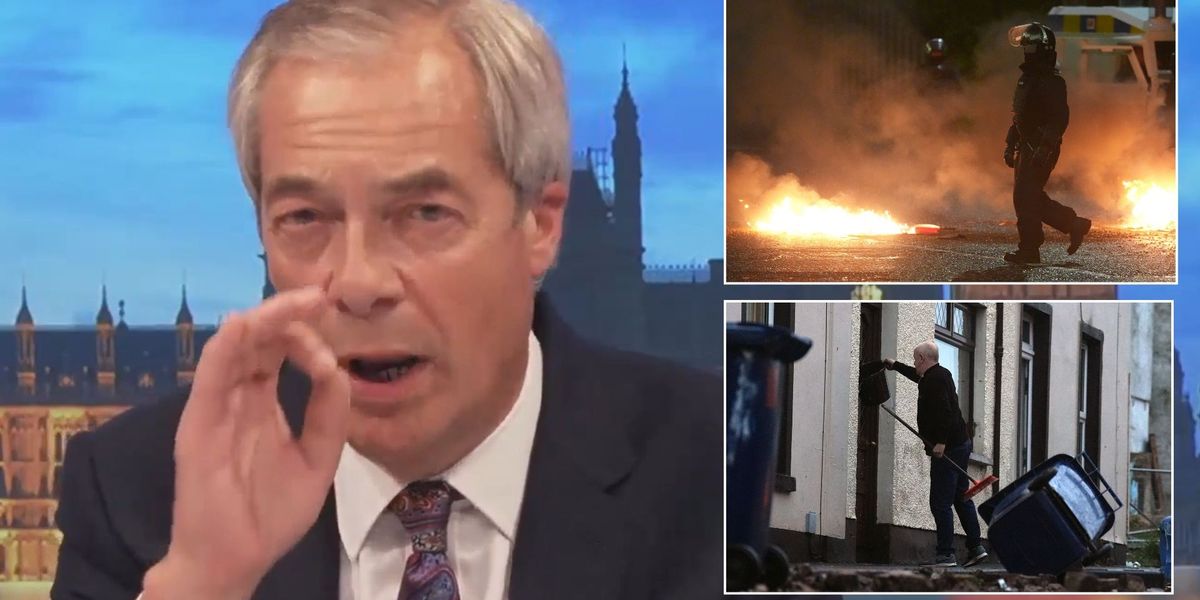 Northern Ireland Riots: Nigel Farage fears ‘deeper problem’ as he ...