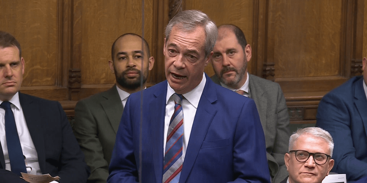 Nigel Farage makes fresh energy demand to Keir Starmer in fiery PMQs exchange: ‘Time we changed course!’ Nigel Farage makes fresh energy demand to Keir Starmer in fiery PMQs exchange: ‘Time we changed course!’