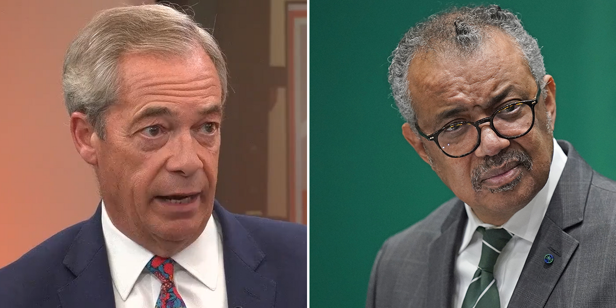 NextImg:Nigel Farage lashes out at WHO’s power grab: ‘Brexit was about taking back control!’