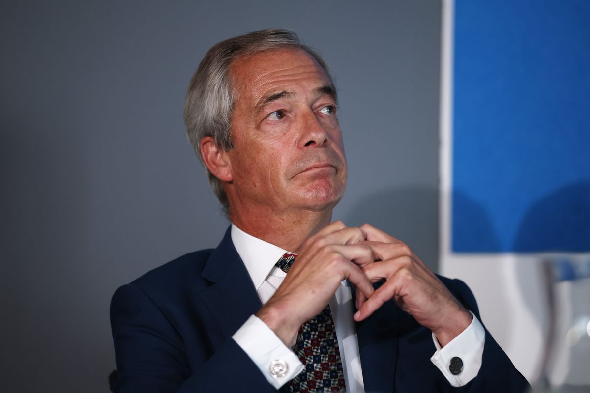 Nigel Frage looks pensive