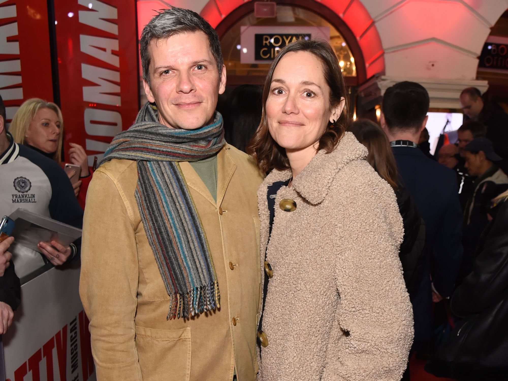 Nigel Harman and his wife Lucy