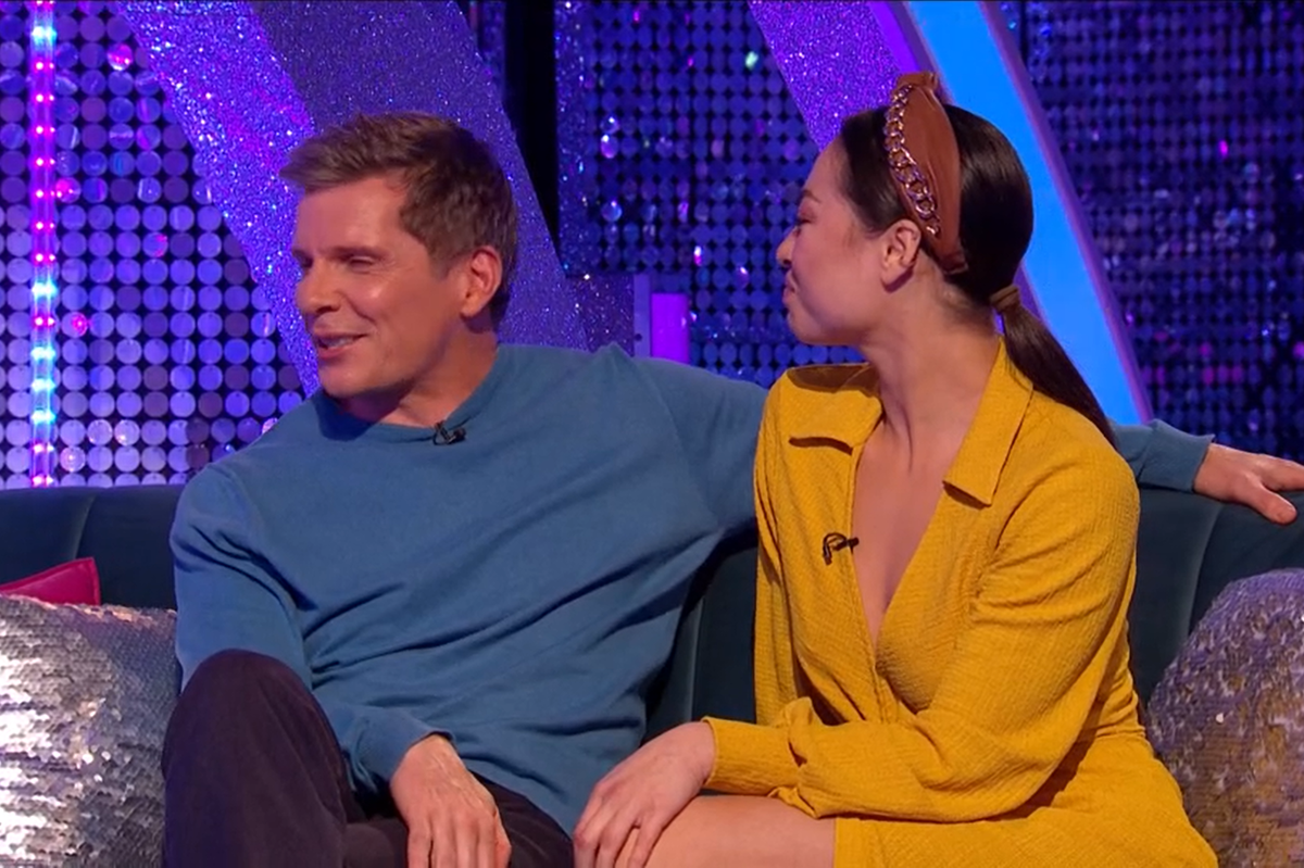 Nigel Harman and Katya Jones