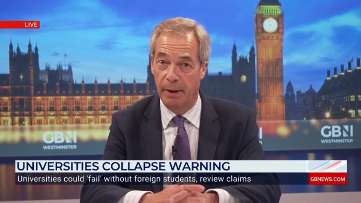 Nigel Farage hits out at 'absolutely batty' policy that has allowed migrants to swarm in