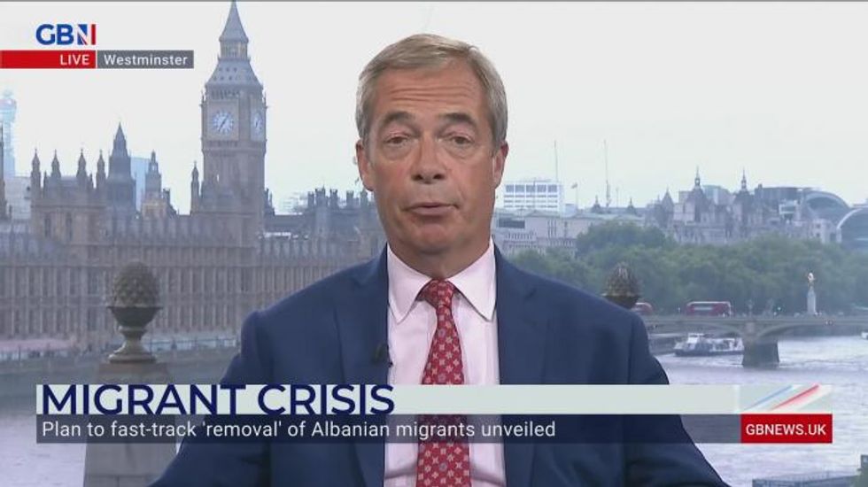 Nigel Farage slams Priti Patel’s plans to rapidly remove Albanian migrants: ‘I don’t believe a word of it’