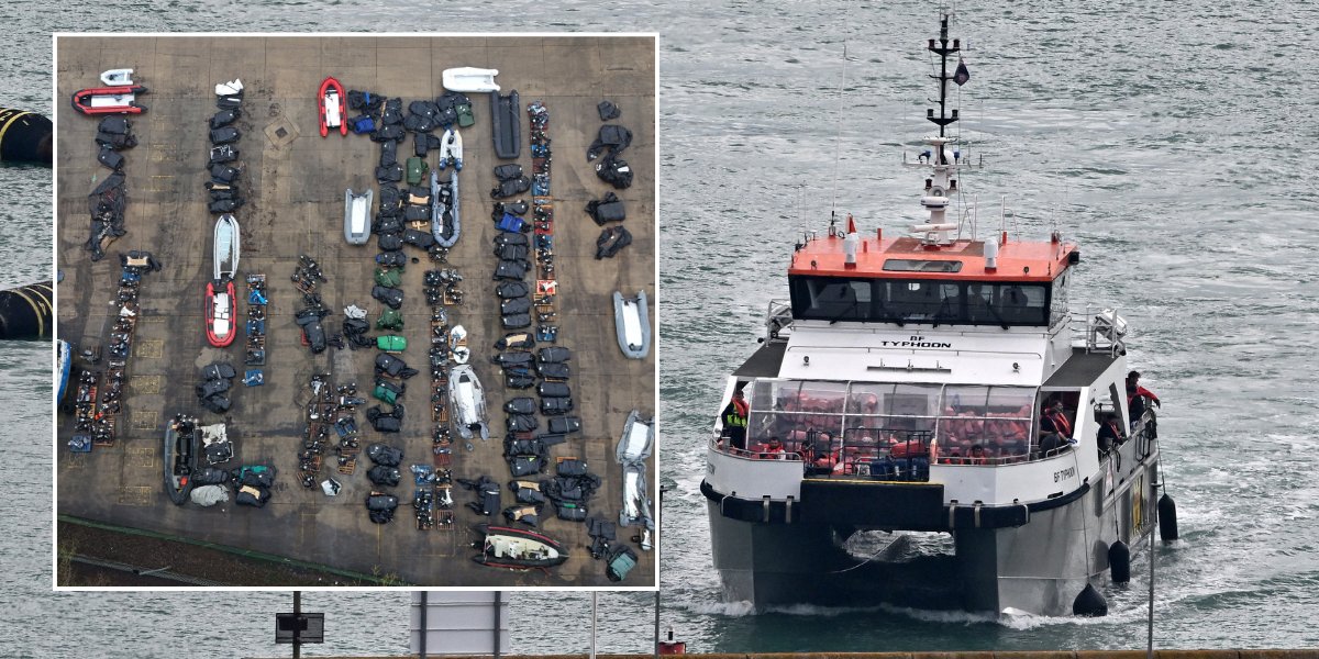 NextImg:Migrant couple want UK asylum under ECHR after their children crossed the Channel ALONE